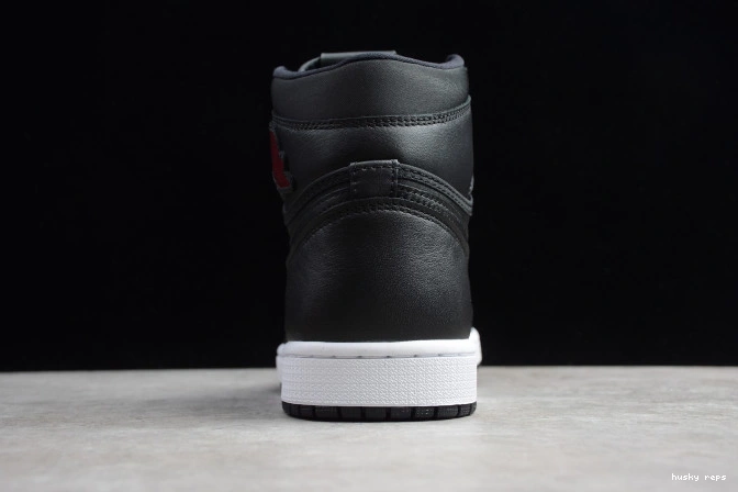 Cheap Husky Air 1 Satin High 555088-060 Black Retro OG Jordan 0806